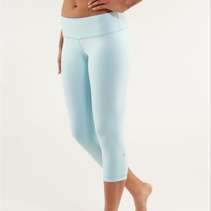 Lululemon Wunder Under Reversible Crop Legging